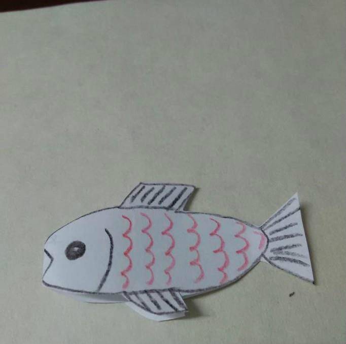 如何制作卡纸小鱼
