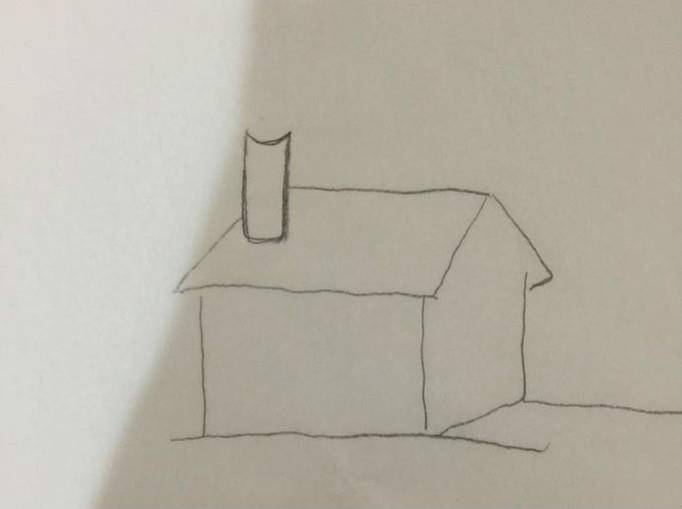 立体房子简笔画怎么画