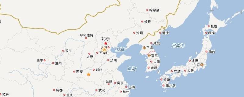 東部和東南部同韓國,菲律賓等國家隔海相望.