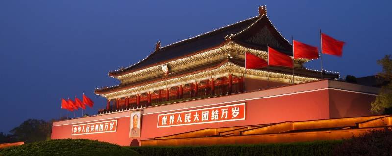 北京天安城门正面图片图片