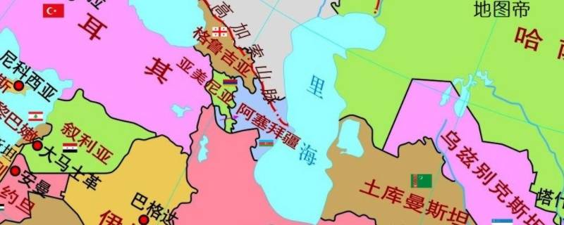 里海地图中文版全图图片