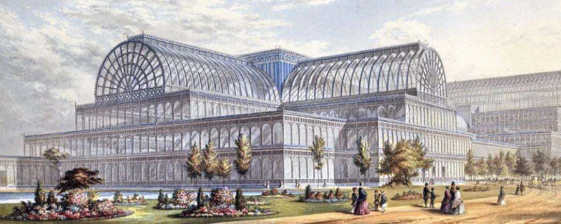 1851年水晶宫图片