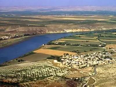 中东主要河流图片