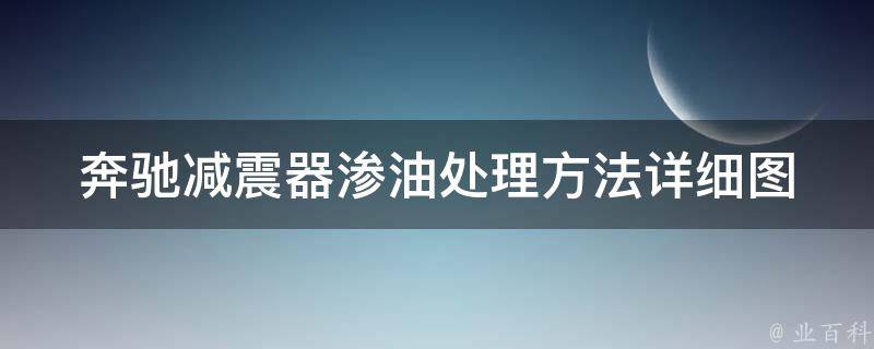 奔驰减震器渗油处理方法_详细图解教程