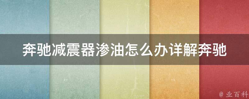 奔驰减震器渗油怎么办_详解奔驰减震器渗油原因及解决方法