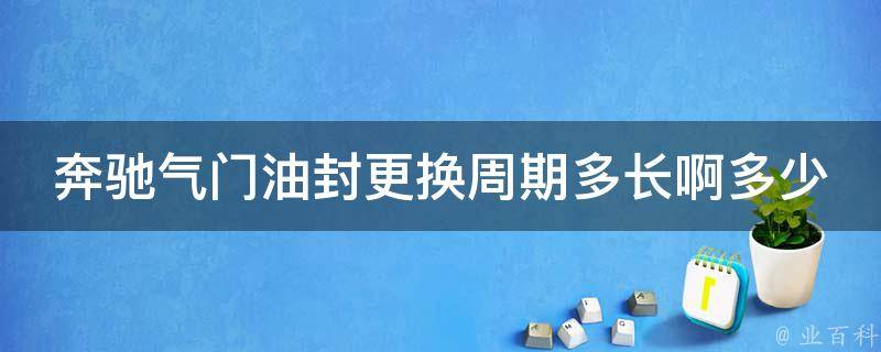 奔驰气门油封更换周期多长啊多少钱一次