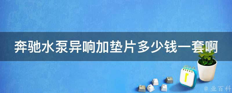 奔驰水泵异响加垫片多少钱一套啊(解决奔驰水泵异响的方法及**对比)