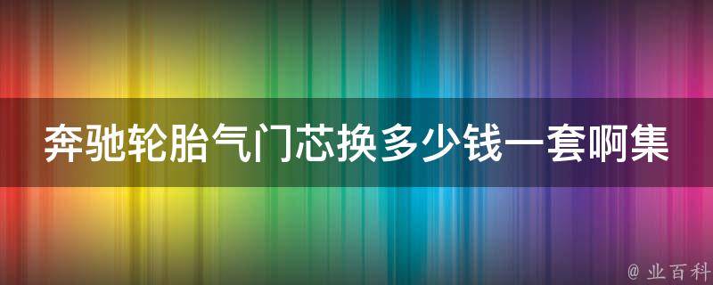 奔驰轮胎气门芯换多少钱一套啊集（详解奔驰轮胎气门芯更换步骤及**）