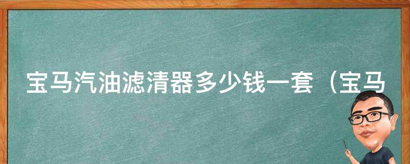 宝马汽油滤清器多少钱一套（宝马原厂和适配款**对比）