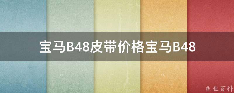 宝马B48皮带**(宝马B48皮带**表、哪里买最划算)