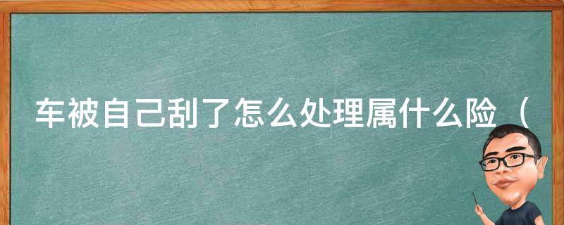 车被自己刮了怎么处理属什么险（全面解析车险中刮蹭险的保障范围和理赔流程）