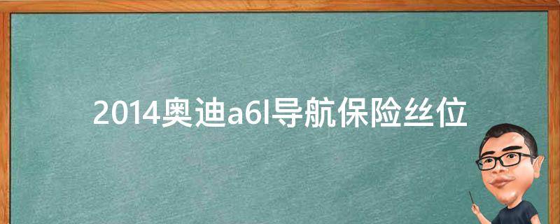 2014奥迪a6l导航保险丝位置_详解及图片教程