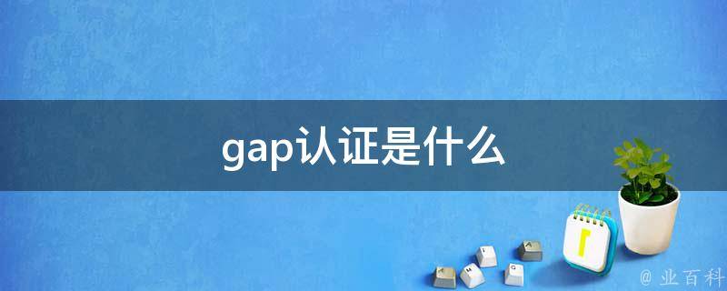 gap是什么意思中文 _gap是什么意思-第2张图片-潮百科