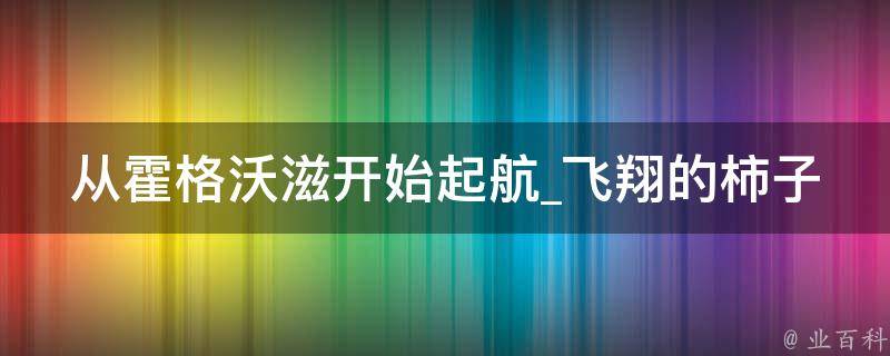 从霍格沃滋开始起航