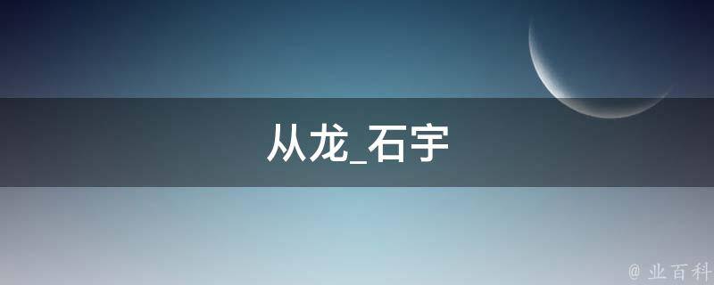 从龙