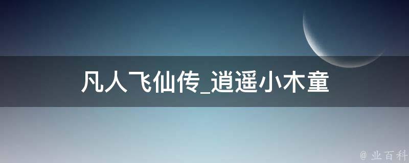 凡人飞仙传