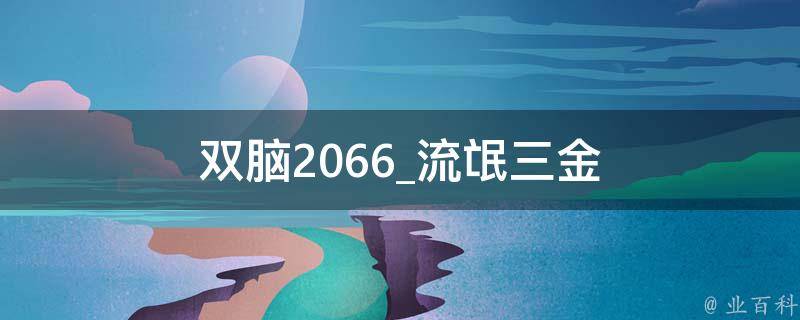 双脑2066