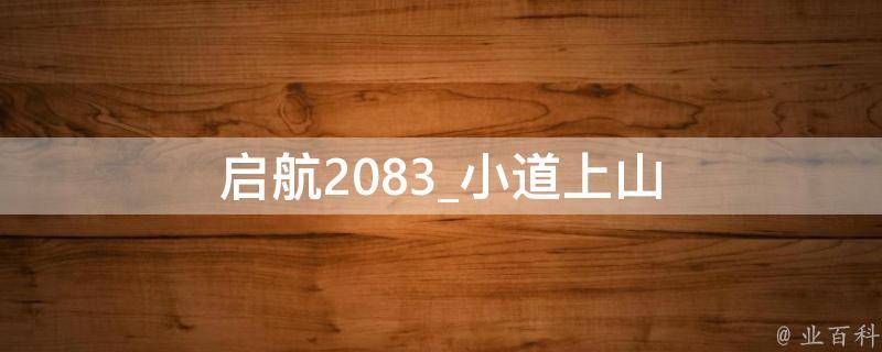 启航2083