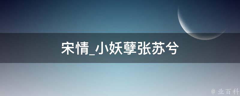 宋情