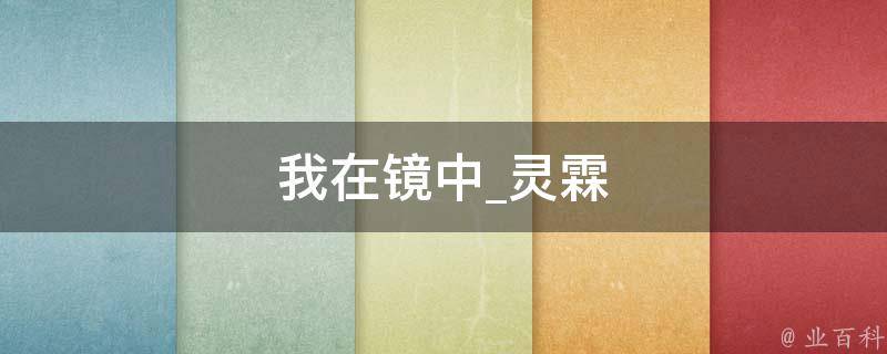 我在镜中