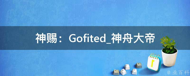 神赐：Gofited