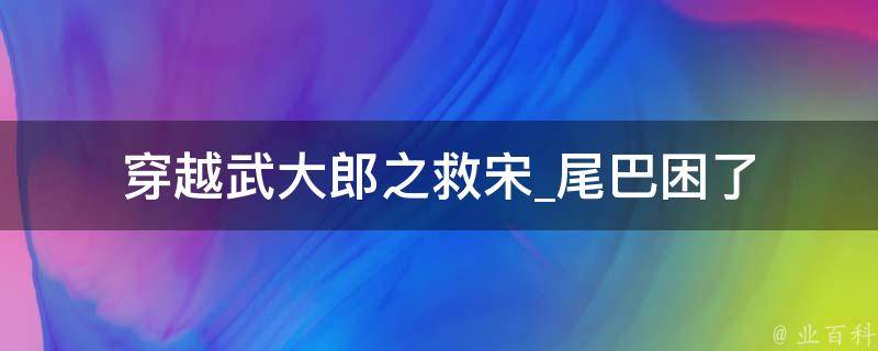 穿越武大郎之救宋