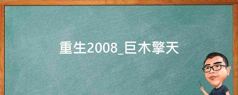 重生2008