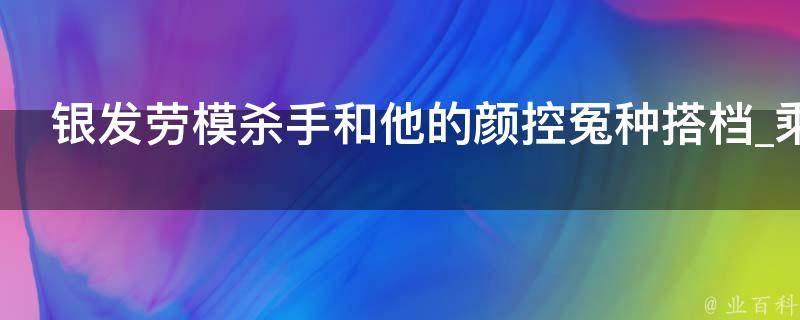 银发劳模杀手和他的颜控冤种搭档