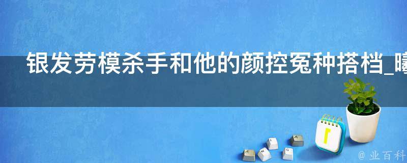 银发劳模杀手和他的颜控冤种搭档