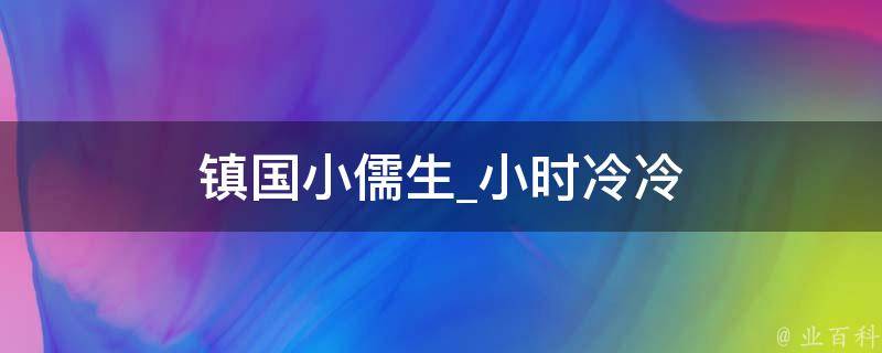 镇国小儒生