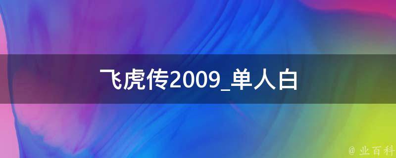 飞虎传2009