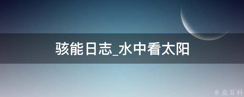 骇能日志